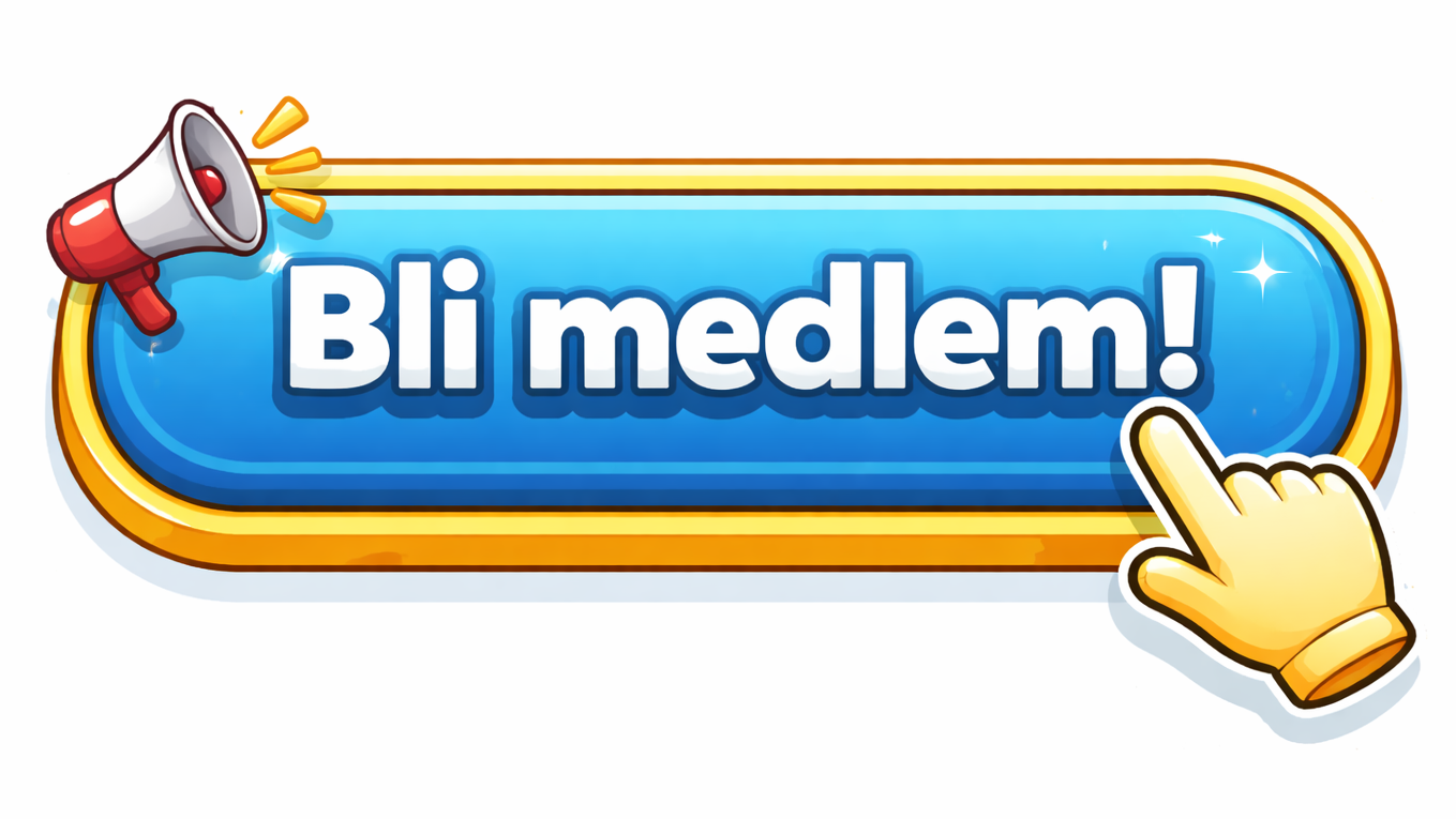 Knapp för att bli medlem